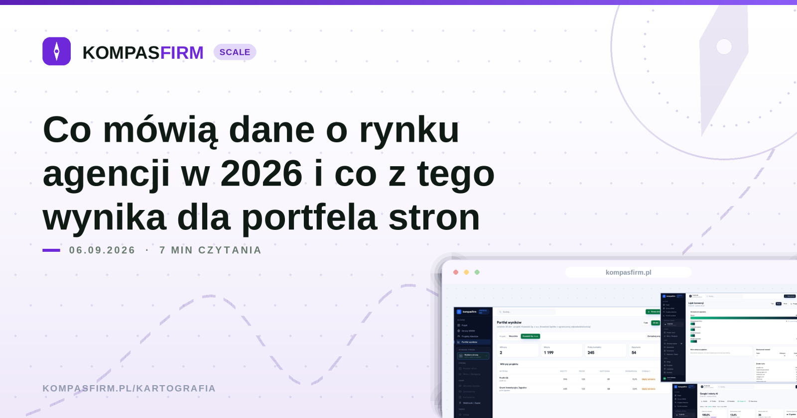 Co mówią dane o rynku agencji w 2026 i co z tego wynika dla portfela stron